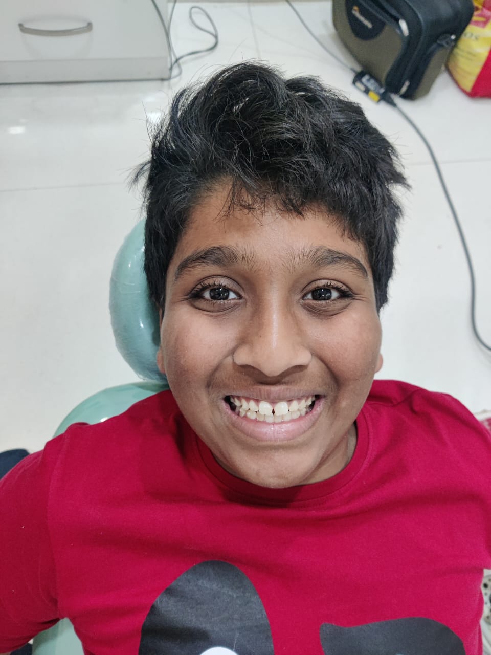 Young Boy — Happy After Visit